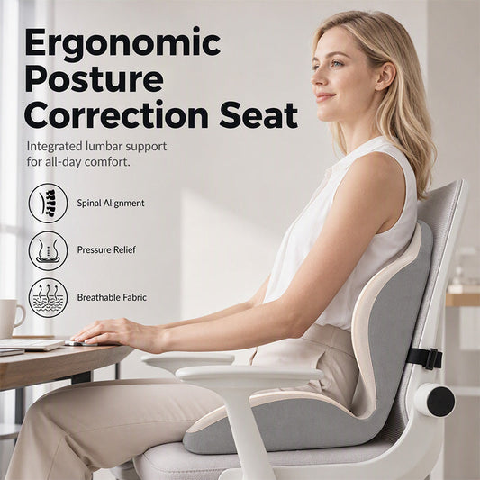 Ergonomic Memory Foam Seat Cushion