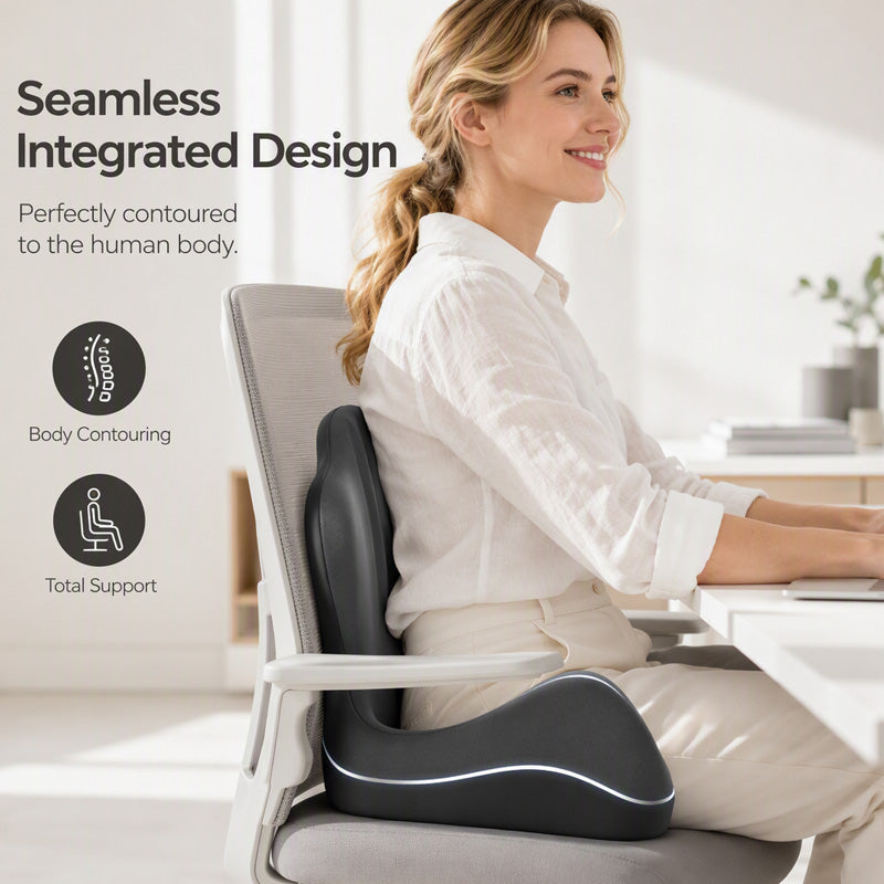 Ergonomic Memory Foam Seat Cushion
