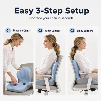 Ergonomic Memory Foam Seat Cushion