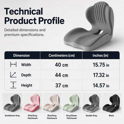 Ergonomic Memory Foam Seat Cushion